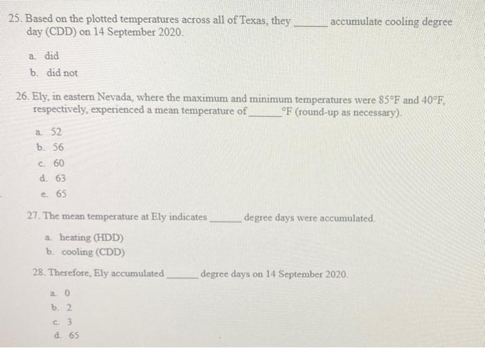 Solved Highest And Lowest Temperature For The 24 Hours Chegg