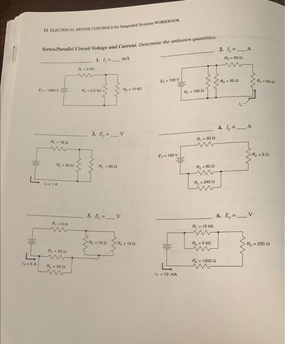 Solved 12 ELECTRICAL MOTOR CONTROLS for Integrated System