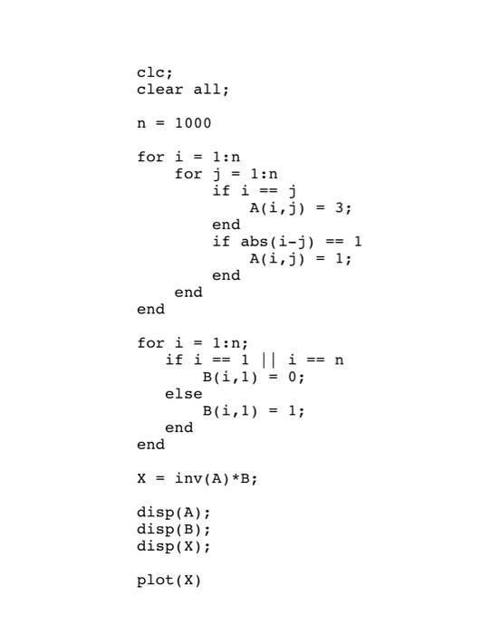 Solved writen explanation of this code please.TDMA matlab | Chegg.com