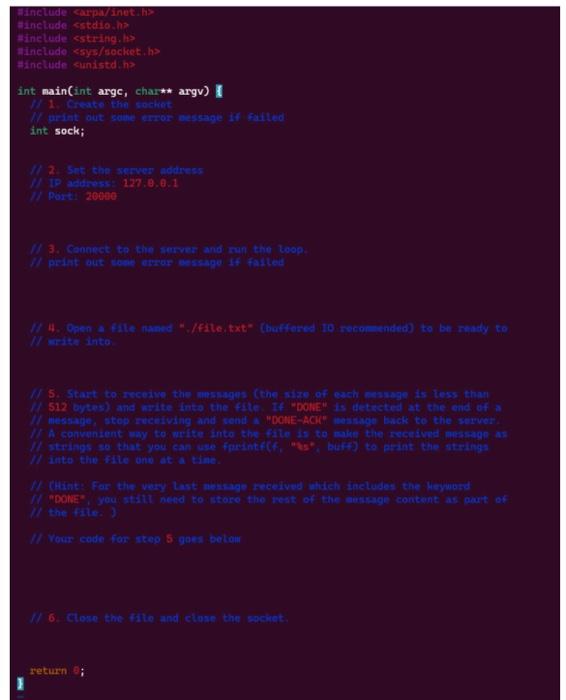 Solved breaking out of that infinite loop. 1 A graceful | Chegg.com