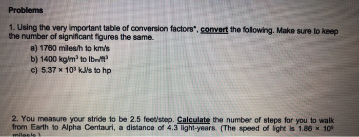 Solved Problems 1 Using The Very Important Table Of Conv Chegg Very Important Table Of Conv