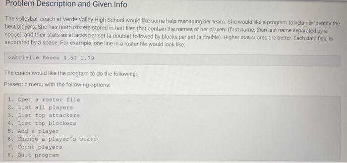 Solved DO NOT COPY AND PASTE OLD CODE FROM OTHER QUESTIONS. | Chegg.com