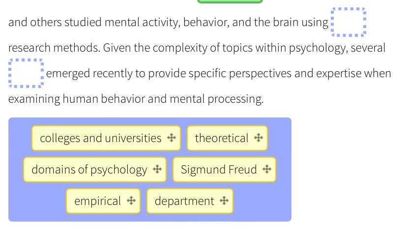 Solved and others studied mental activity, behavior, and the | Chegg.com