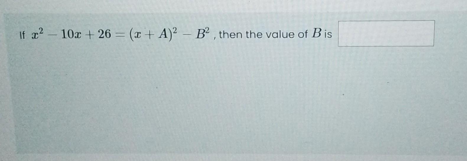 if 10 4x 2 26 then what is the value of x