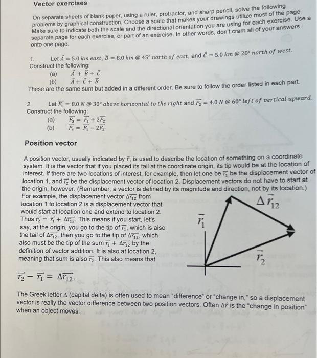 Solved Let A = 5.0 km east, B = 8.0 km @ 45 degree N of E, | Chegg.com