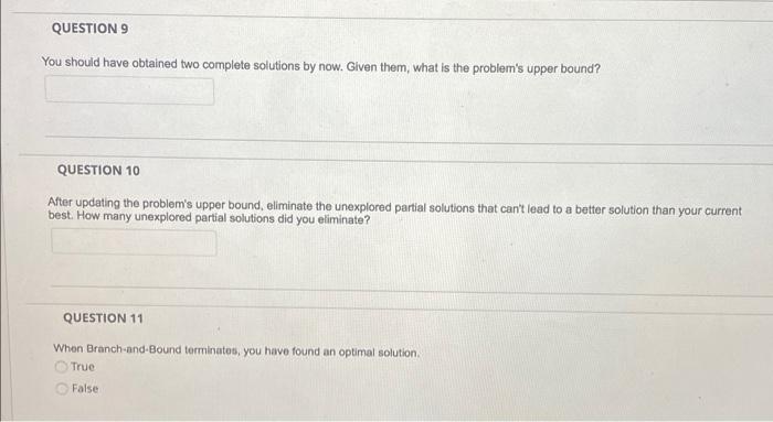 Solved QUESTION 1 Consider the following problem instance of | Chegg.com