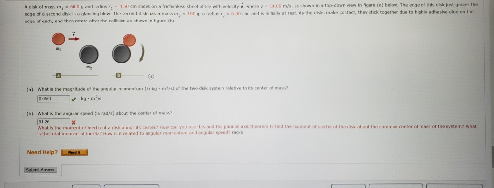 Solved I got the first part, I cant seem to get the second | Chegg.com
