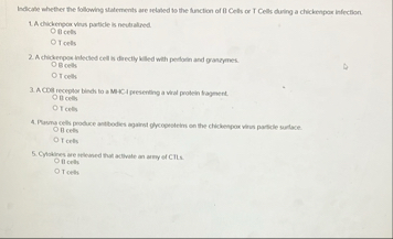 Solved Indicate whether the following statements are related | Chegg.com