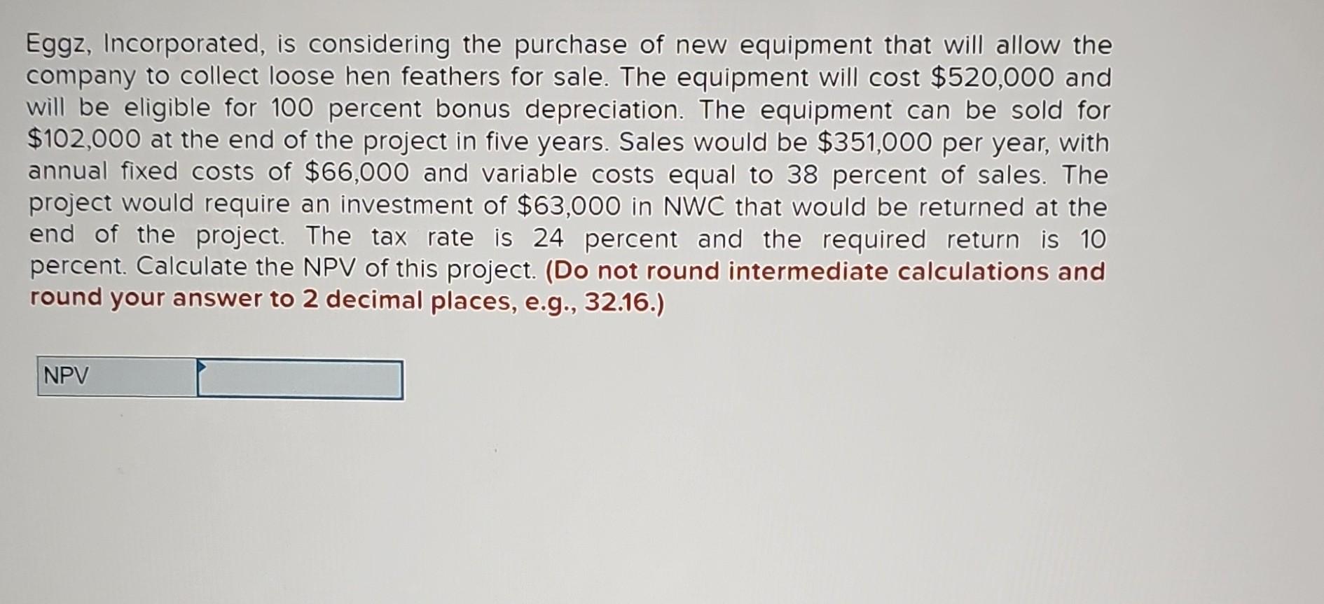 solved-eggz-incorporated-is-considering-the-purchase-of-chegg