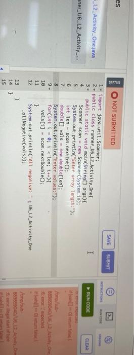 Solved can someone please help me with this coding activity? | Chegg.com