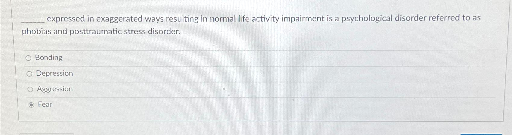 Solved expressed in exaggerated ways resulting in normal | Chegg.com