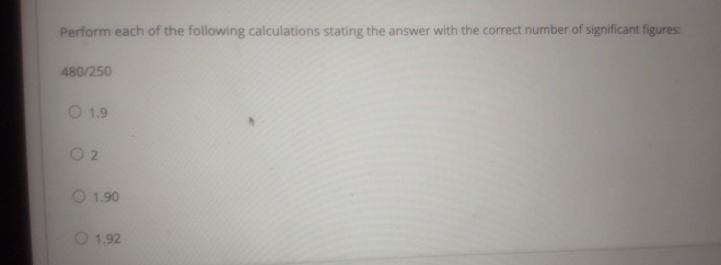 Solved Perform each of the following calculations stating | Chegg.com