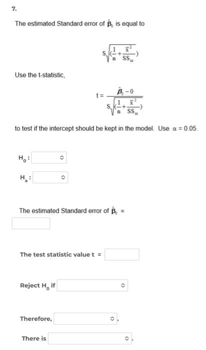 Solved 3.3 Fitting The Model: The Method Of Least Squares | Chegg.com