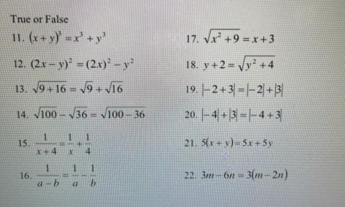 Solved 12 22 Even S Only State Whether They Are True Or Chegg Com