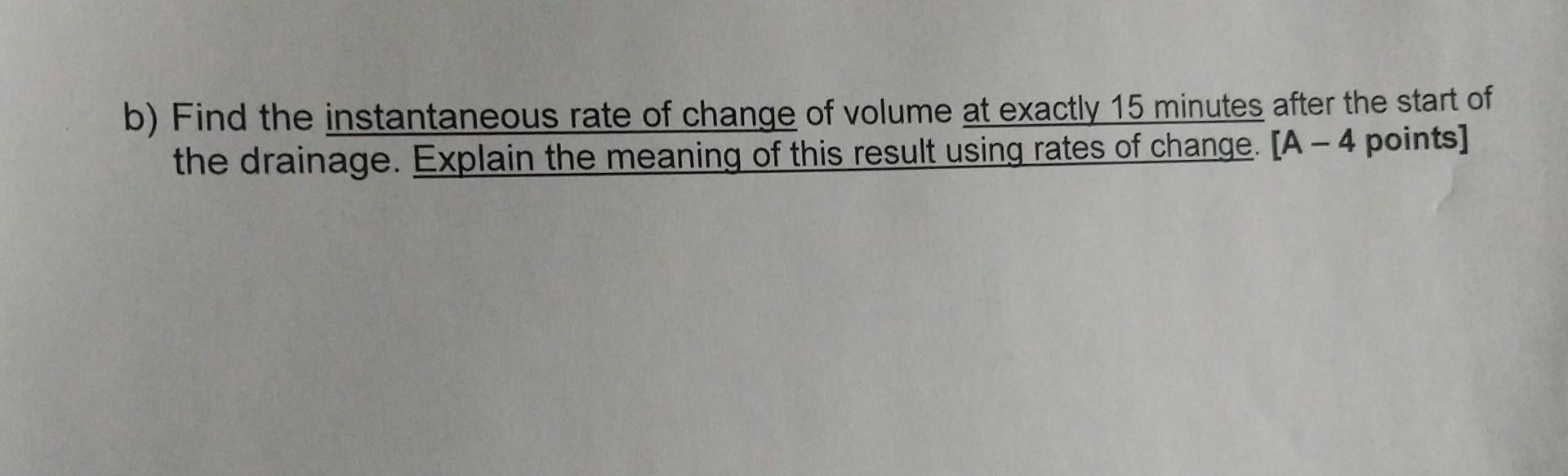 Solved 5) An oil tank is being drained for cleaning. After t