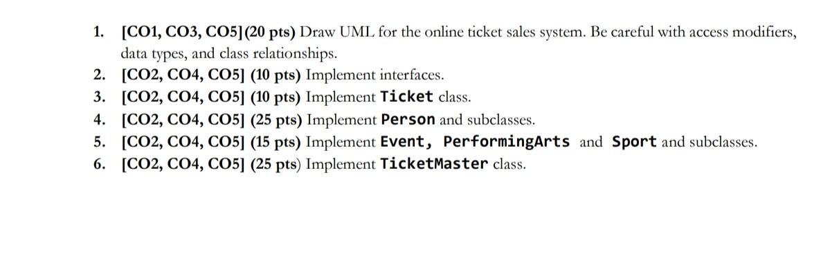 Solved Question 20 3 pts Ticketmaster sells tickets to