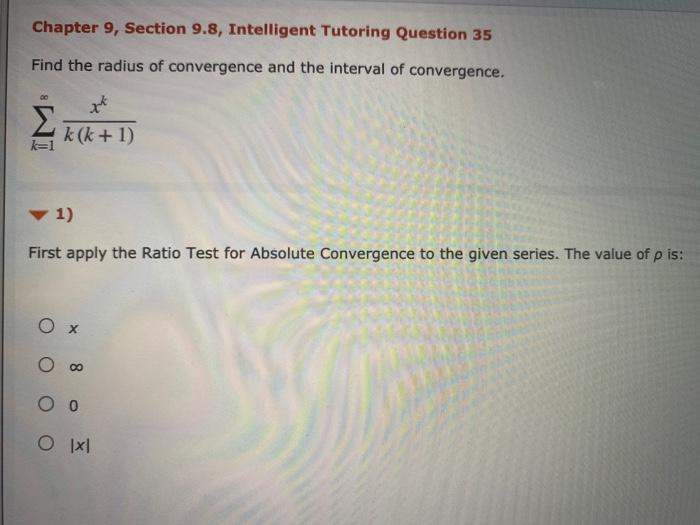 Solved Chapter 9, Section 9.8, Intelligent Tutoring Question | Chegg.com