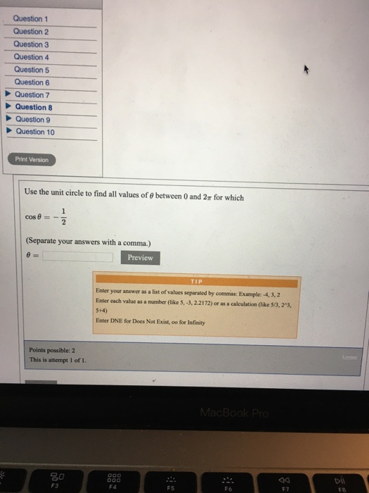 Solved Question 1 Question 2 Question 3 Question 4 Question | Chegg.com