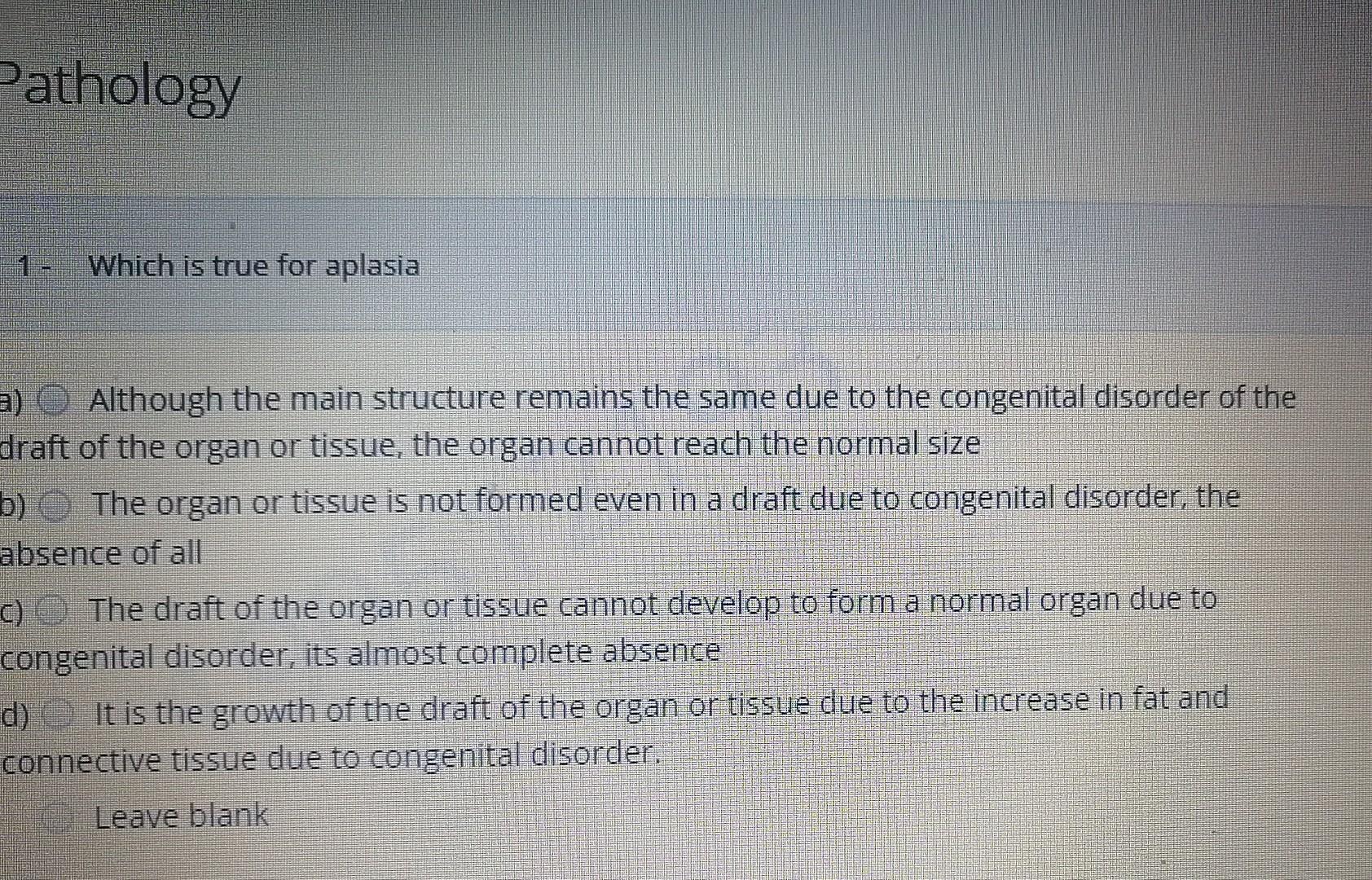 Solved Pathology | Chegg.com