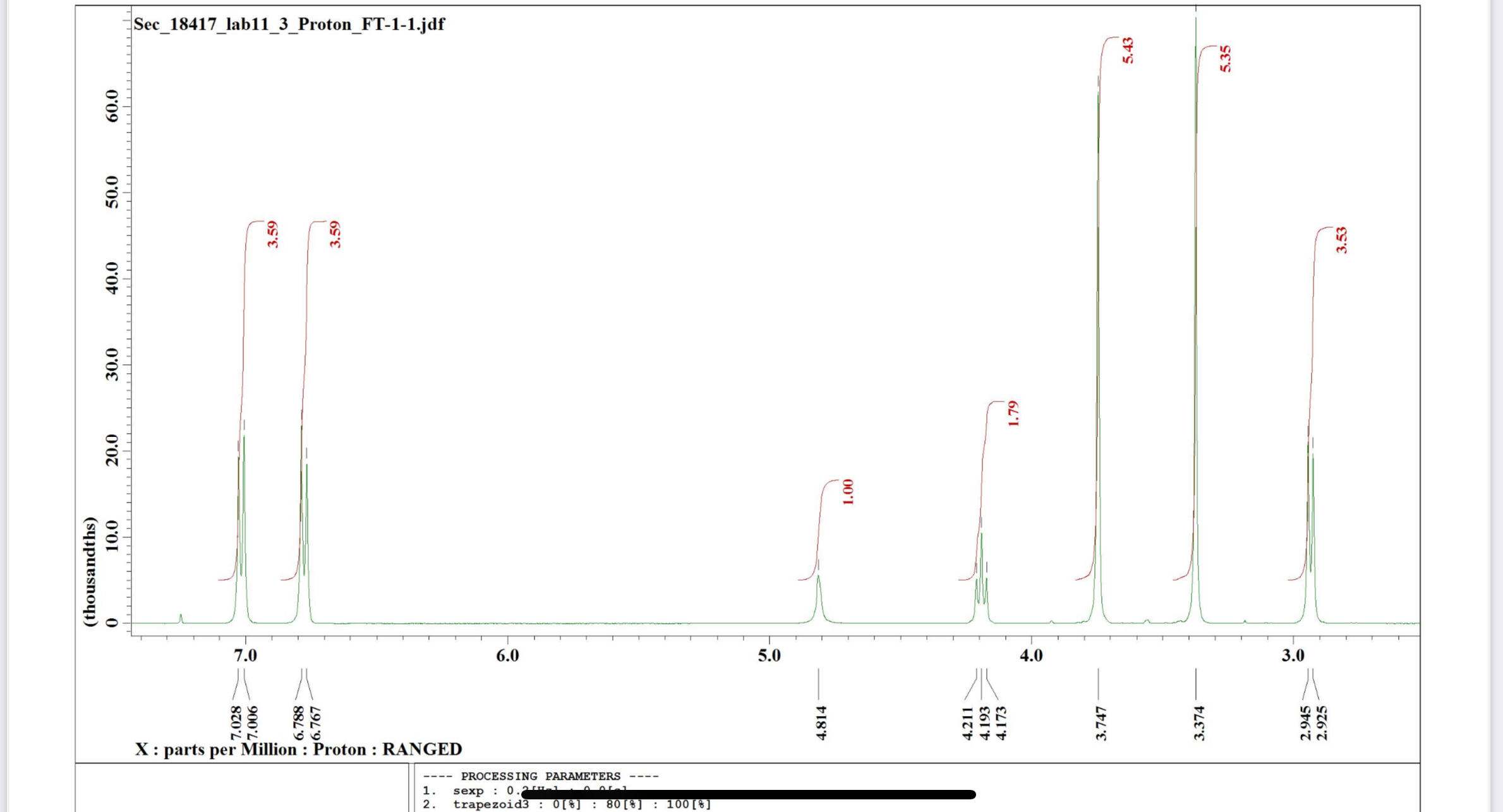 Solved Analyze The Nmr And Determine Structure | Chegg.com