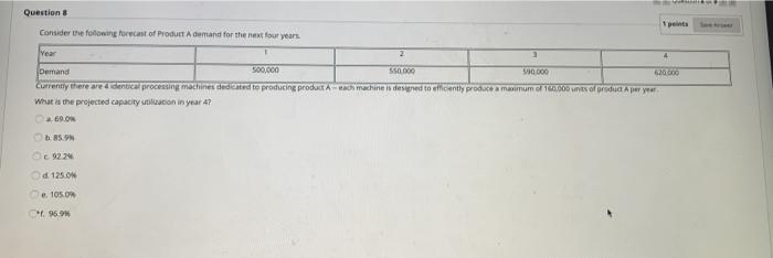 Solved Questions 1 penta Consider the following forecast of | Chegg.com