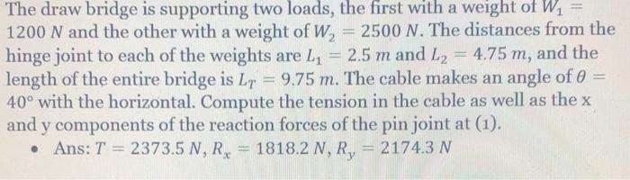 Solved Problem 2 (Static Analysis) 10 points For the | Chegg.com