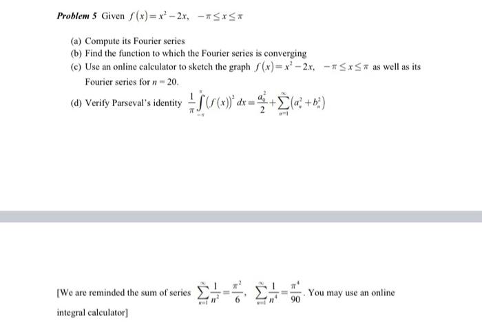 Fourier deals series calculator