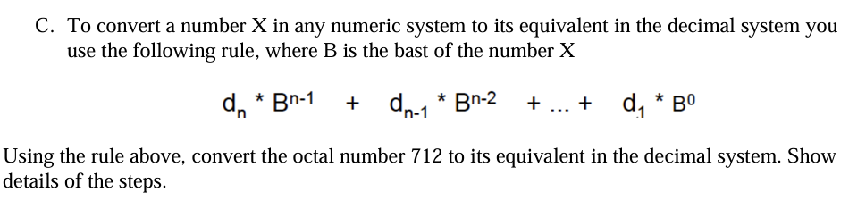 Solved Please answer the question correctly and follow the | Chegg.com