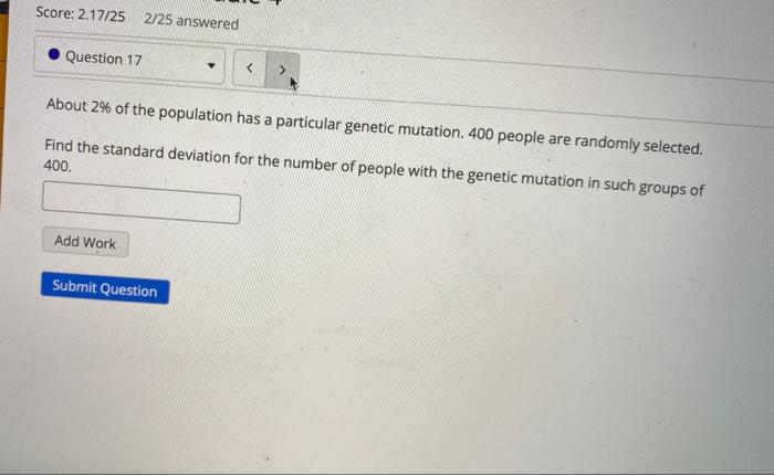 Solved About 10\% of the population has a particular genetic | Chegg.com