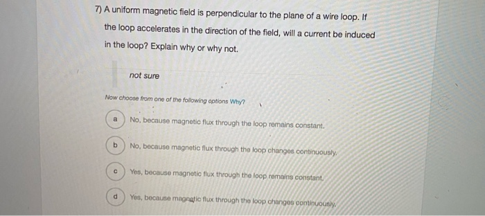 solved-7-a-uniform-magnetic-field-is-perpendicular-to-the-chegg