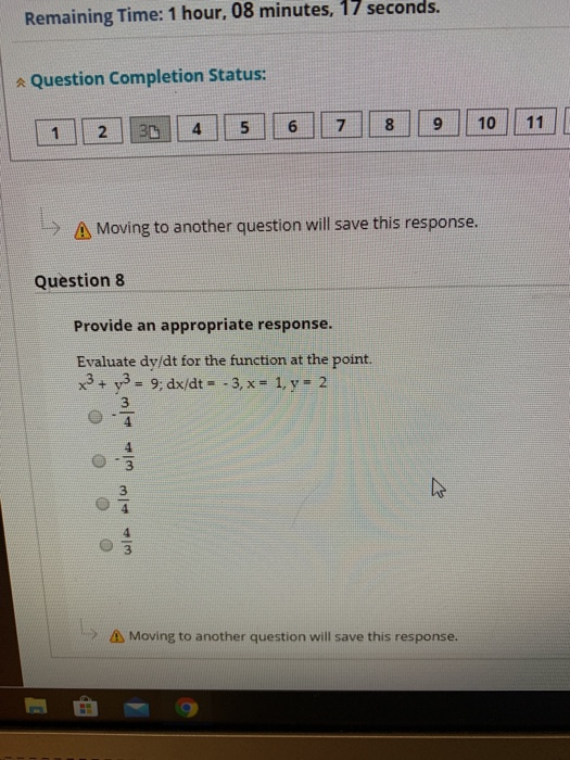 Solved Remaining Time: 1 hour, 08 minutes, 17 seconds. * | Chegg.com
