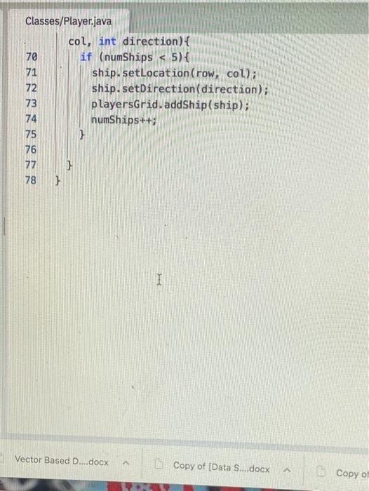 Solved I need help completing this java code, a lot of it is | Chegg.com