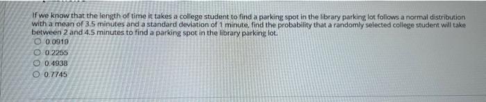 Solved If we know that the length of time it takes a college | Chegg.com