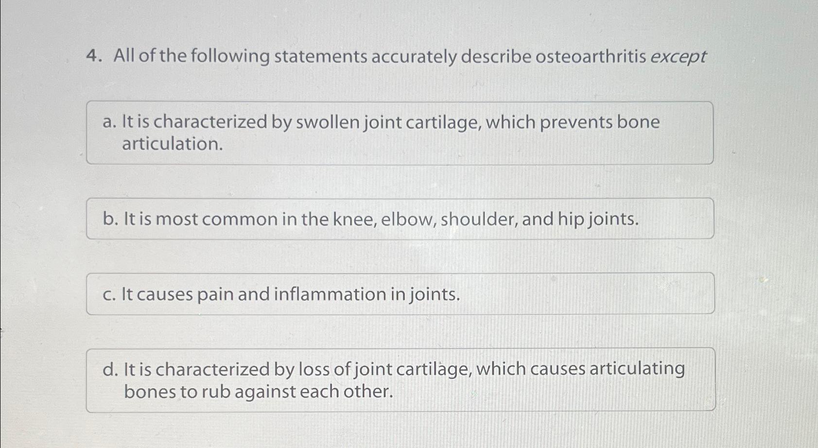 Solved All of the following statements accurately describe | Chegg.com