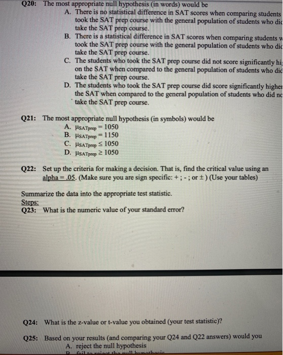 Solved Patients recovering from an appendix operation