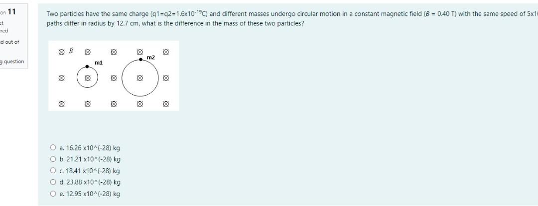 Solved on 11 Two particles have the same charge | Chegg.com