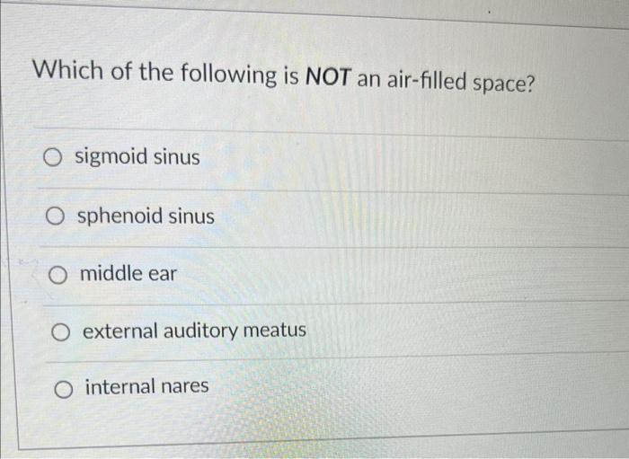 Solved Identify the INCORRECT statement. the transverse | Chegg.com