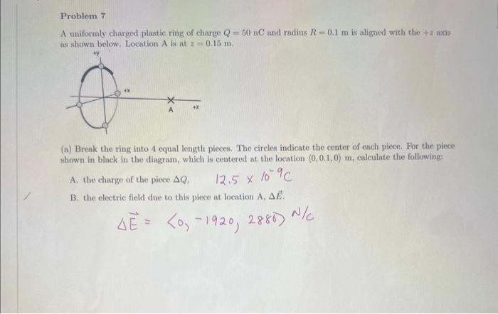 Solved can you explain why magnitude of r is being cubed | Chegg.com