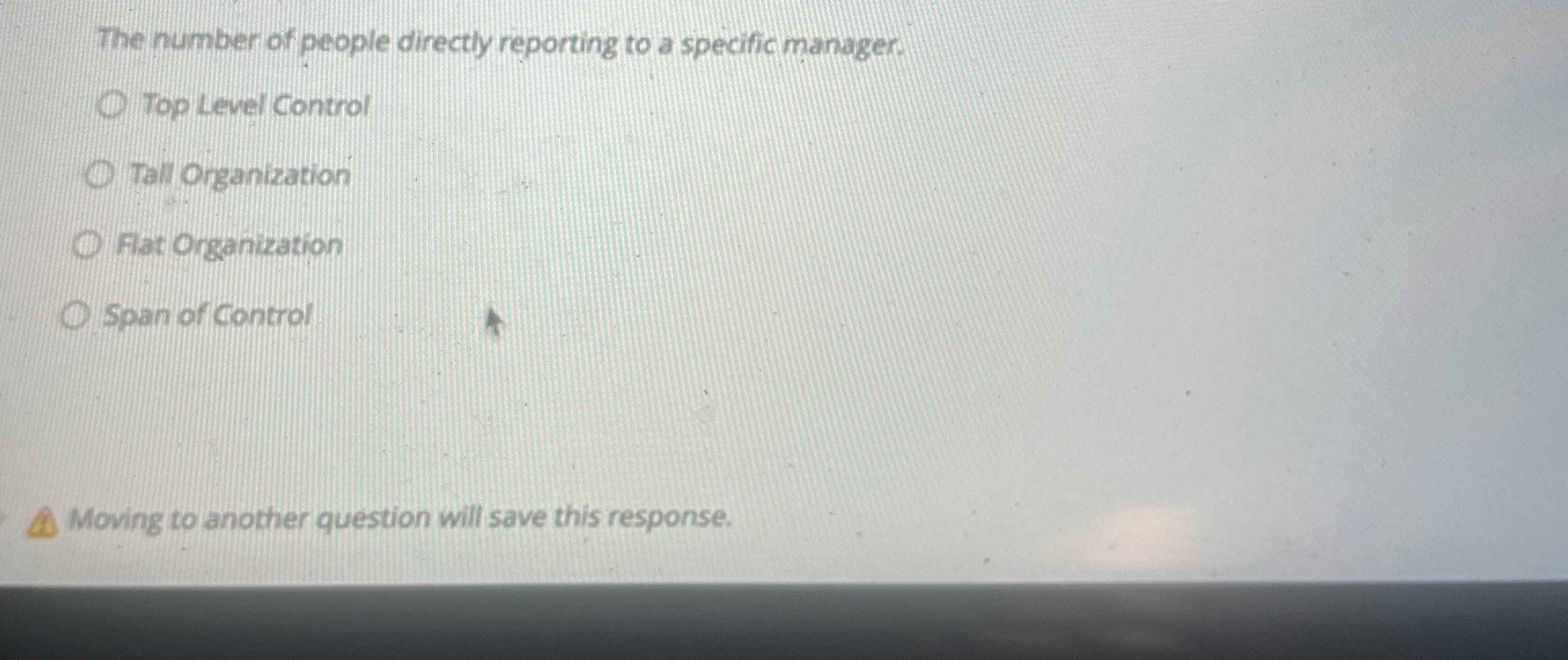 Solved The number of people directly reporting to a specific