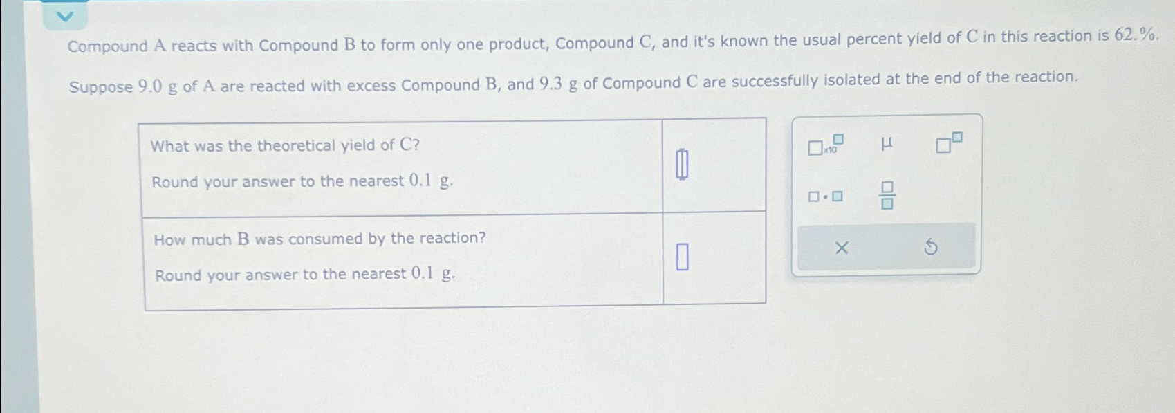 Compound A reacts with Compound B ﻿to form only one | Chegg.com