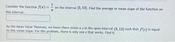 Solved Consider the function f(x)=2−7x2 on the interval | Chegg.com