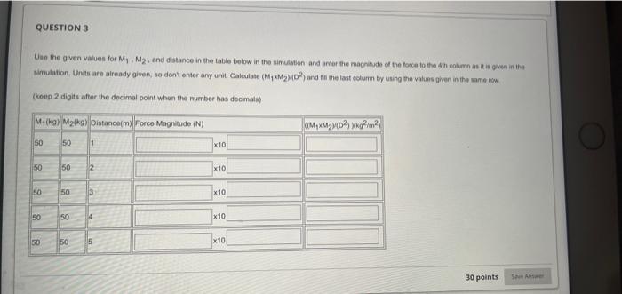 Use the table in the 3rd question to draw a graph of | Chegg.com