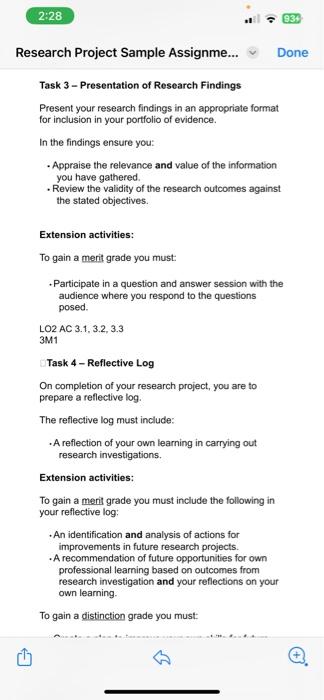 how to present your research findings