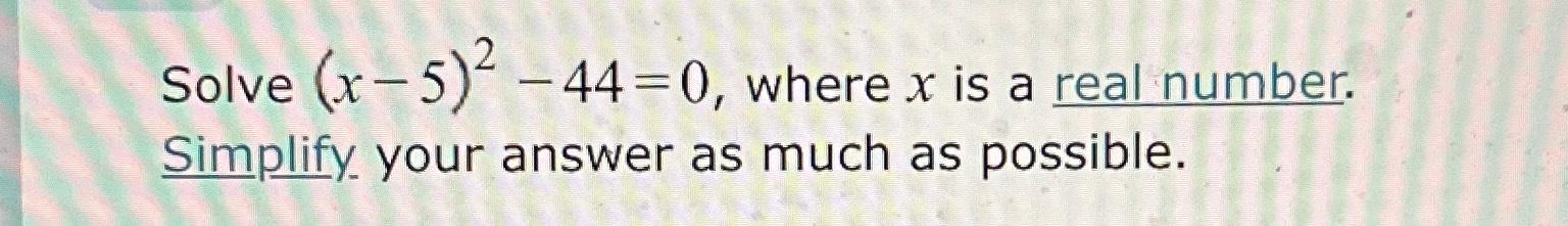 Solve X 5 2 X 5 3 25 6