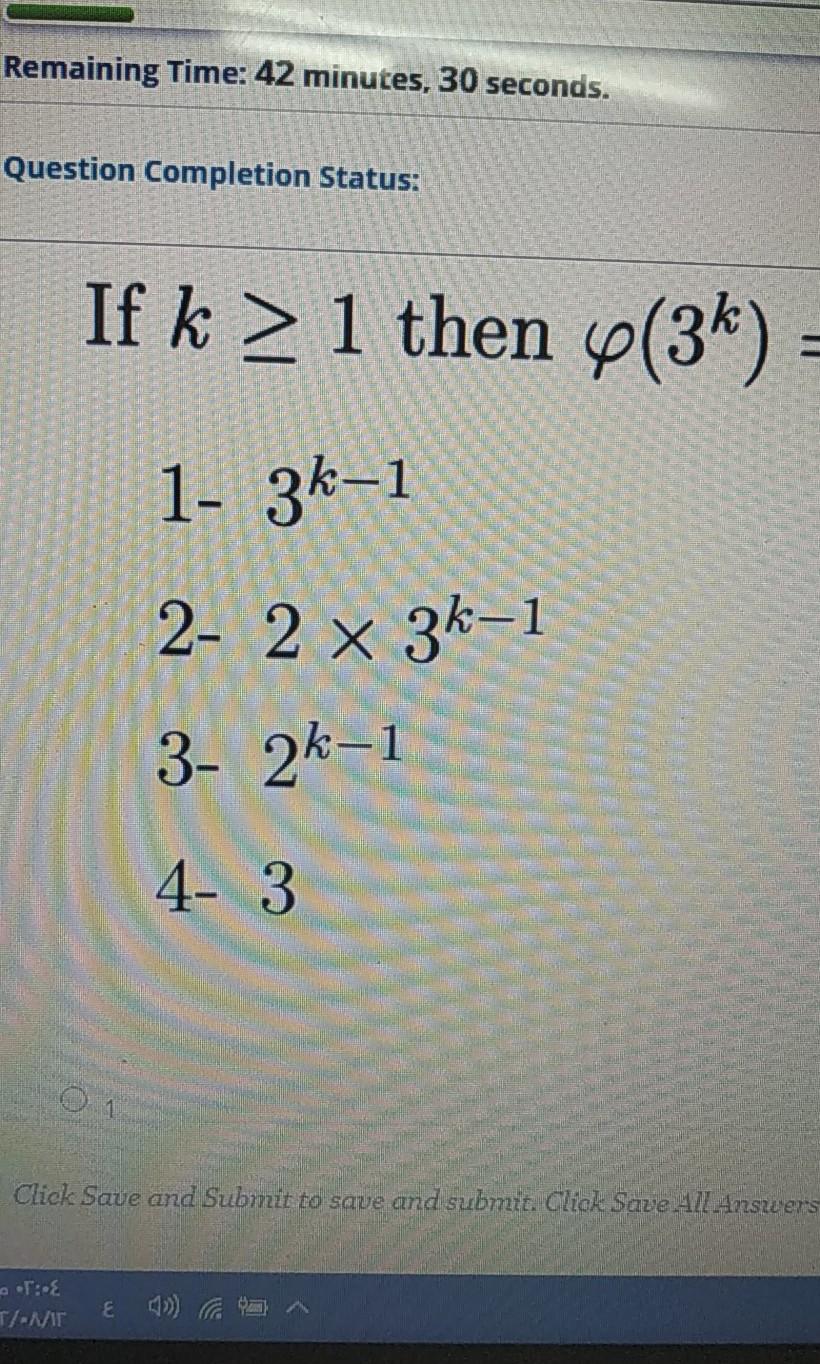 Solved Remaining Time: 42 minutes, 30 seconds. Question | Chegg.com