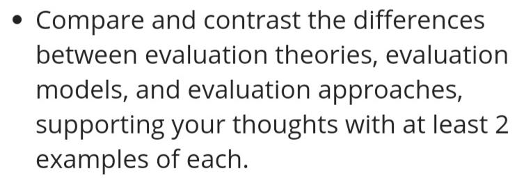 Solved Compare and contrast the differences between | Chegg.com