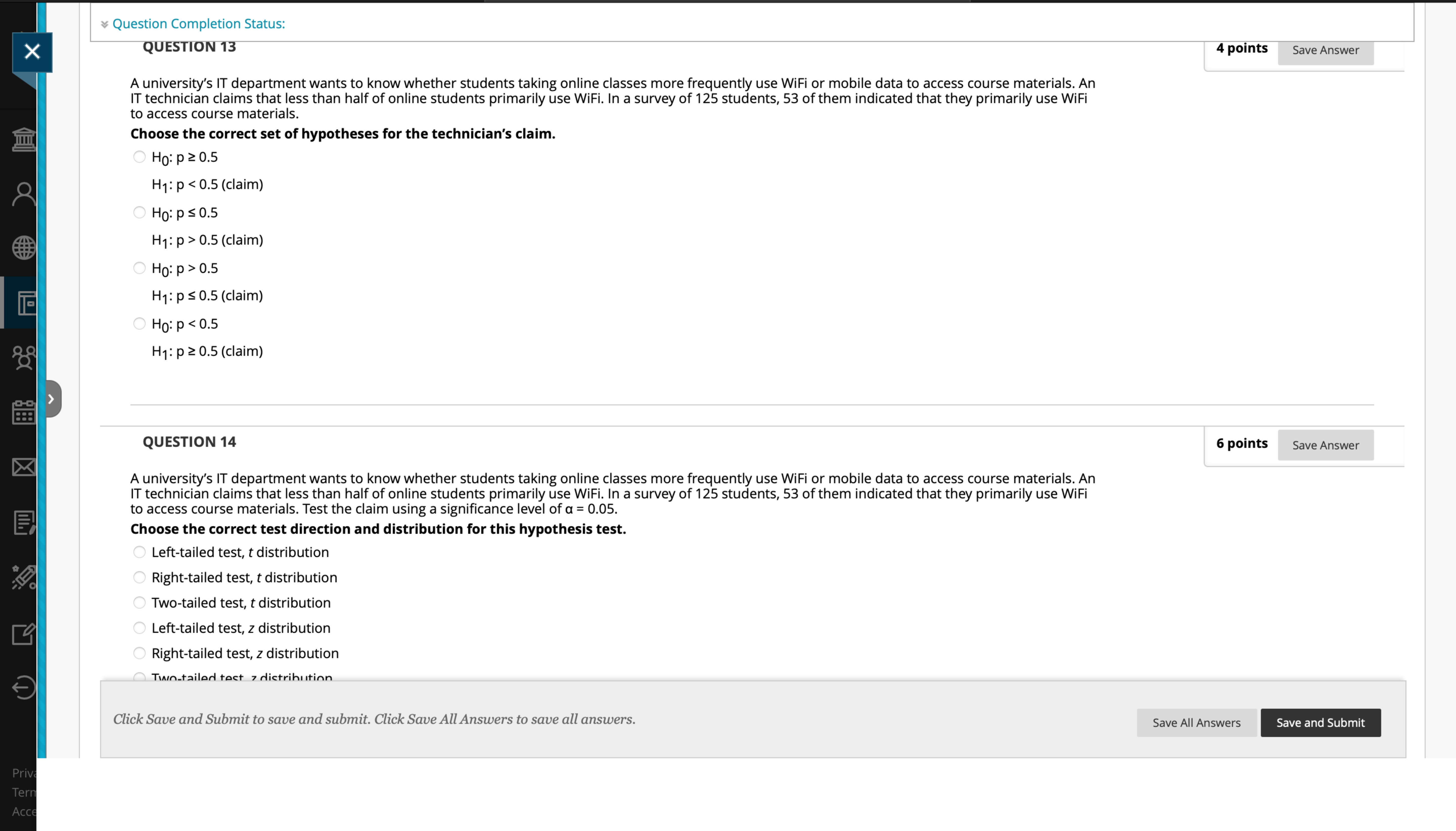 Solved A university’s IT department wants to know whether | Chegg.com