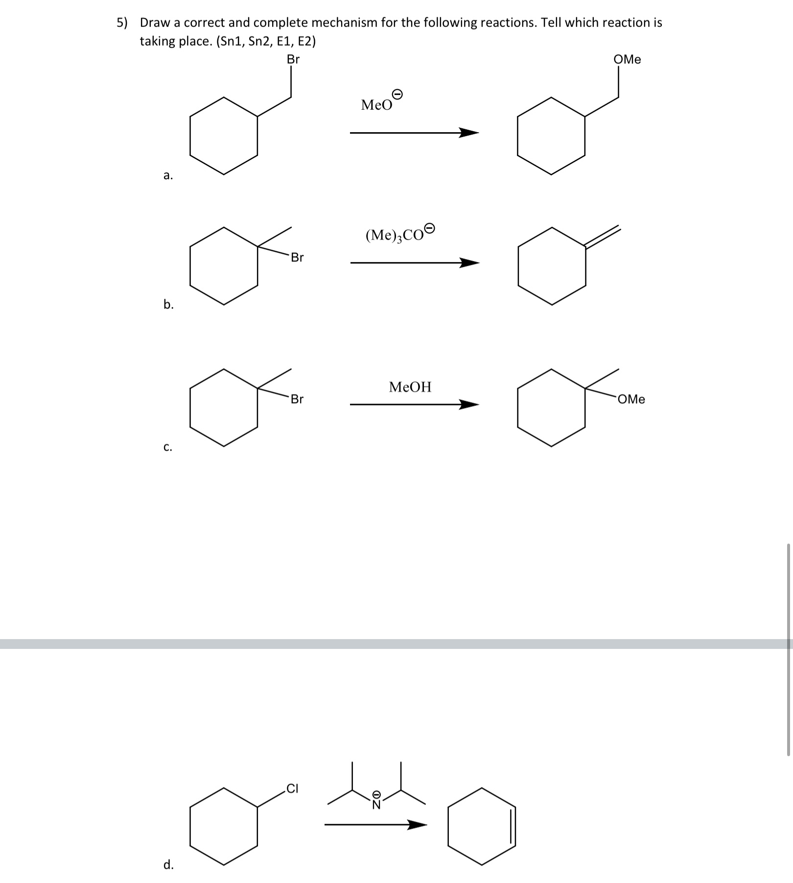 Solved Draw a correct and complete mechanism for the | Chegg.com