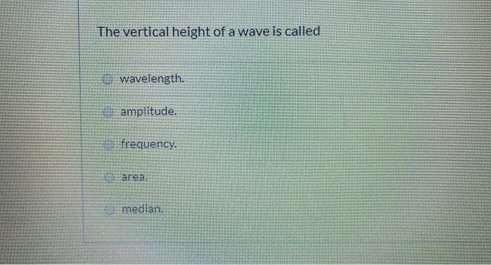 solved-the-vertical-height-of-a-wave-is-called-wavelength-chegg