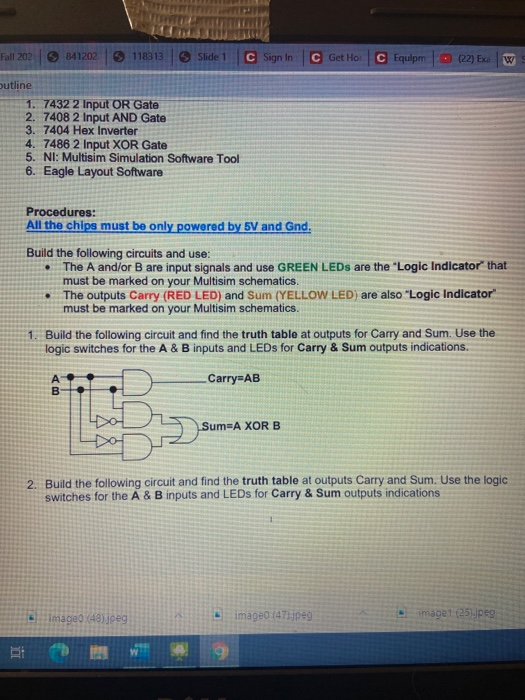 Solved DUE TOMORROW i need help with the truth tables for 1 | Chegg.com